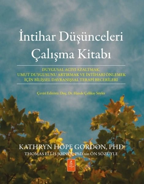 Kathryn Hope GordonPsikoloji Kitaplarıİntihar Düşünceleri Çalışma Kitabı