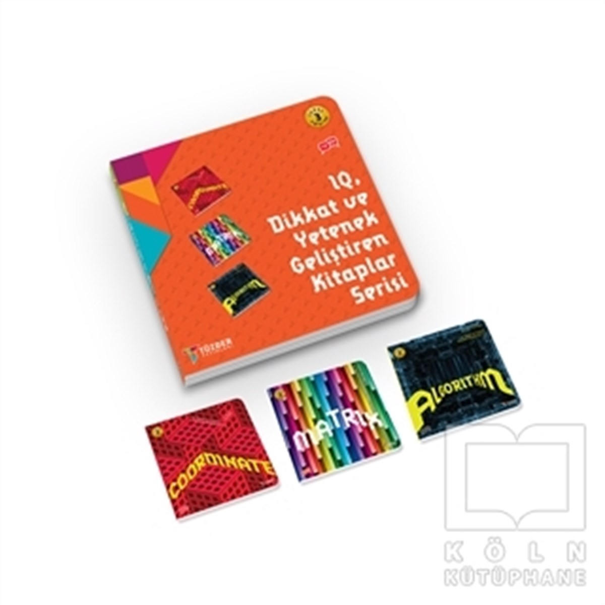 KolektifZeka GelişimiIQ Dikkat ve Yetenek Geliştiren Kitaplar Serisi Level 3 (7-8-9 Yaş) (3 Kitap Takım)