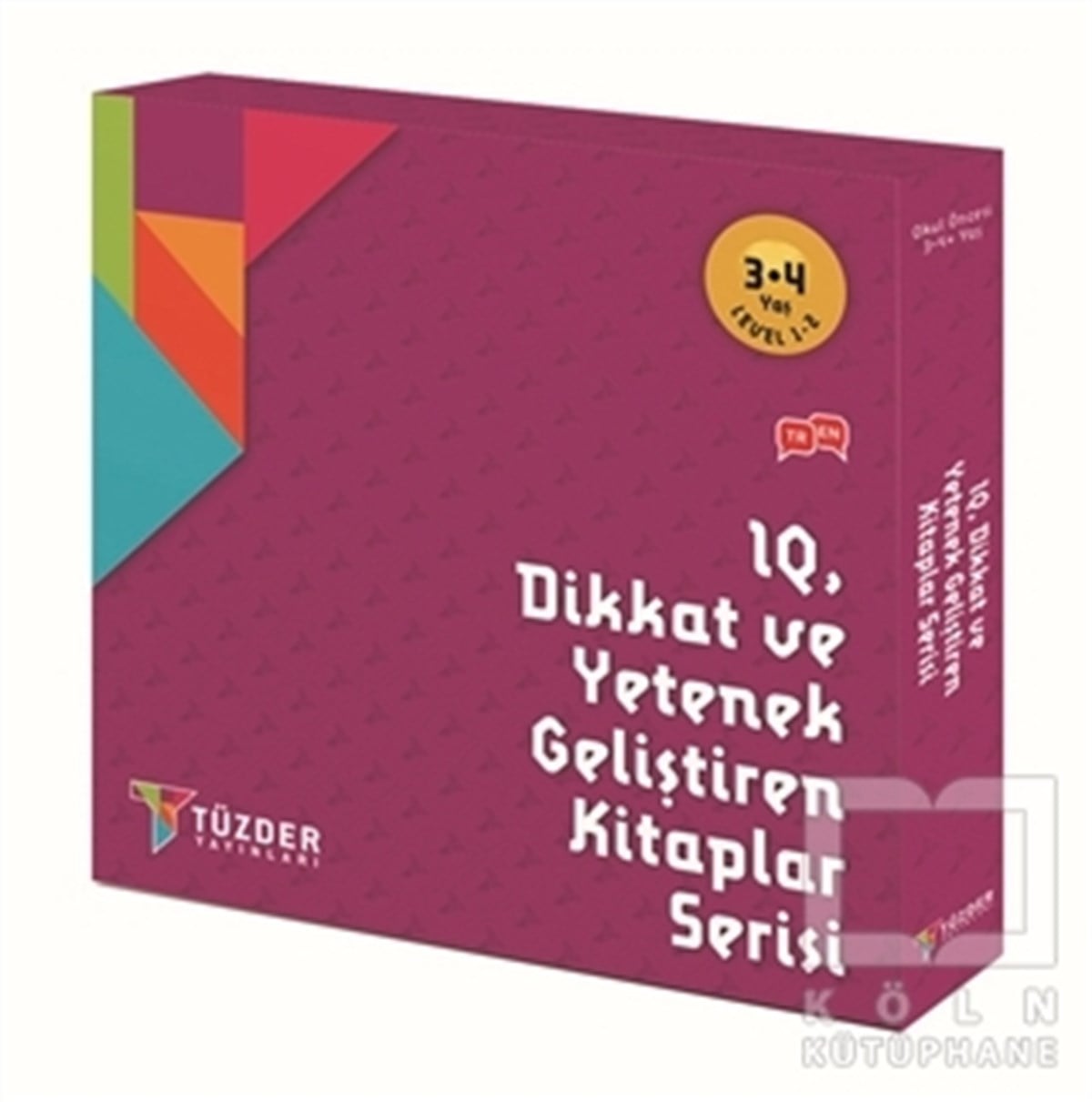 KolektifEtkinlik KitaplarıIQ Dikkat ve Yetenek Geliştiren Kitaplar Serisi Level 1-2 (6 Kitap Takım)