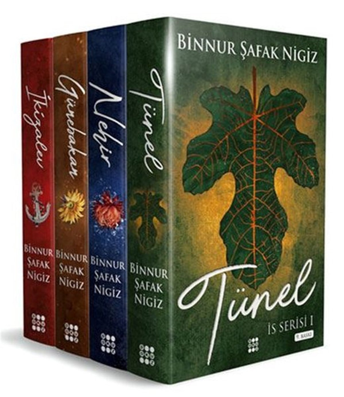 Binnur Şafak NigizTürkiye Romanİs Serisi Seti - 4 Kitap Takım