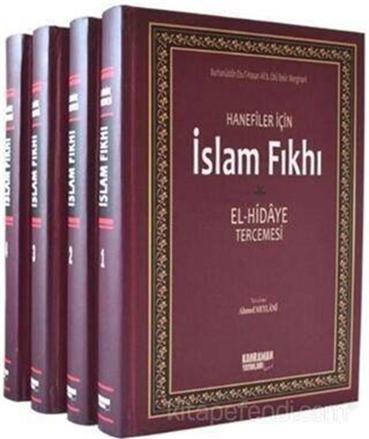 İslam Fıkhı El - Hidaye Tercemesi 4 Cilt Büyük Boy-1988