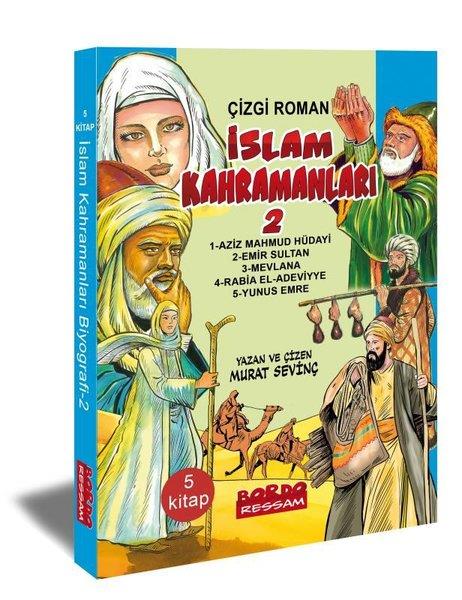 Murat SevinçÇocuk Çizgi Romanlarıİslam Kahramanları 2 Çizgi Roman Seti - 5 Kitap Takım
