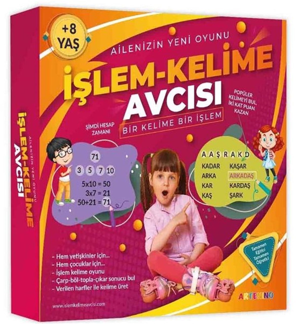 KolektifEtkinlik Kitaplarıİşlem - Kelime Avcısı Oyunu