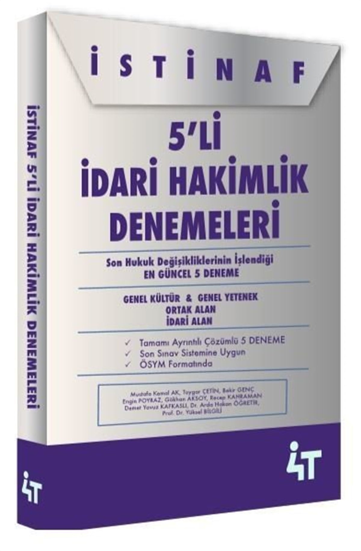 KolektifKPSSİstinaf-5'li İdari Hakimlik Denemeleri