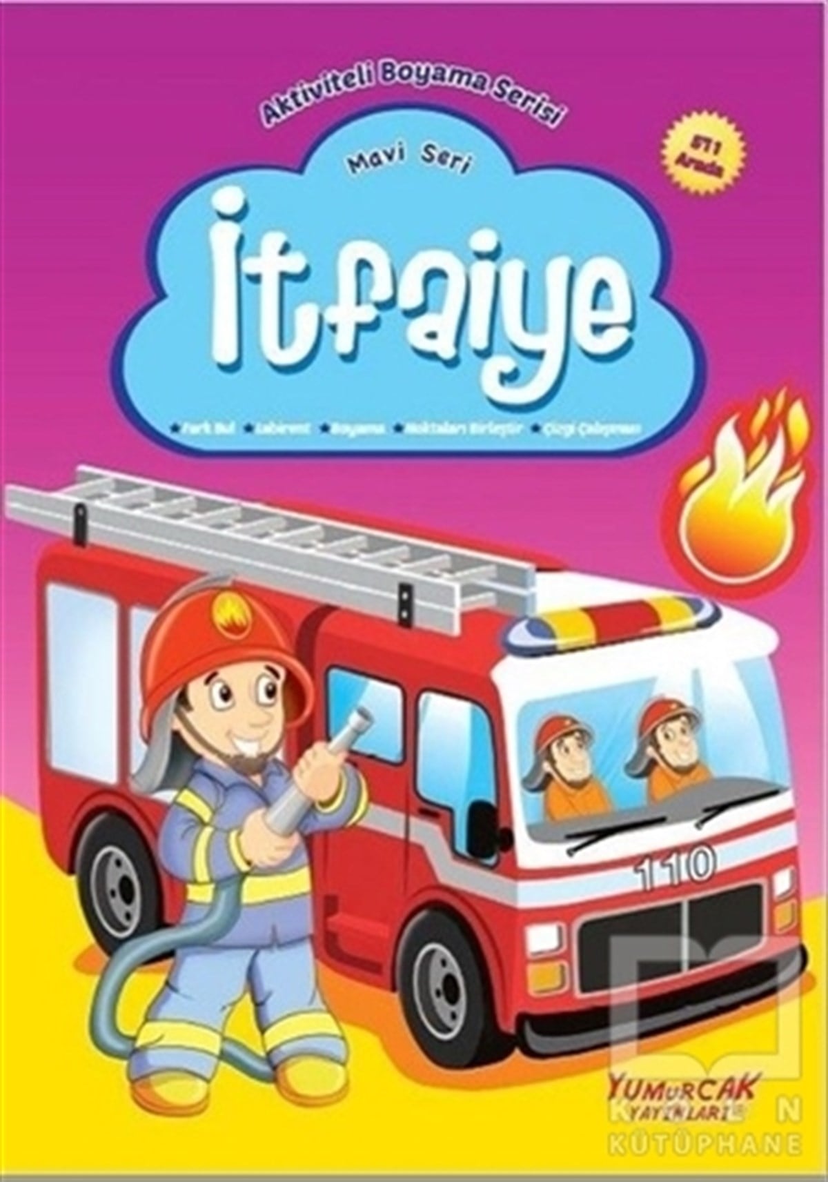 KolektifBoyama Kitaplarıİtfaiye - Mavi Seri