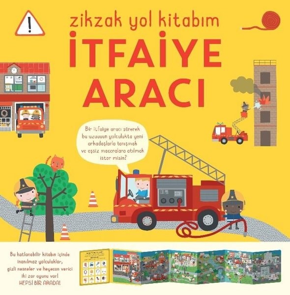 İdil BarımEgitim Etkinlik Kitaplariİtfaiye Aracı - Zikzak Yol Kitabım