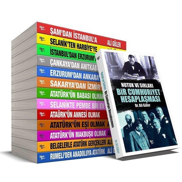 Ali GülerMustafa Kemal Atatürk Kitaplarıİyi ki Varsın Atatürk Kitap Seti - 14 Kitap Takım