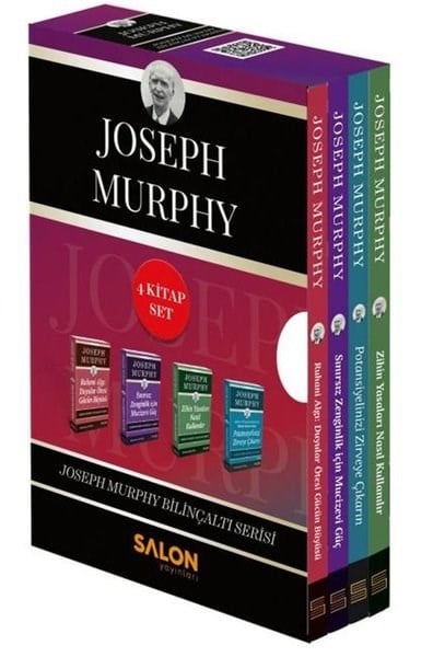 Joseph MurphyKişisel Gelişim KitaplarıJoseph Murphy Bilinçaltı Serisi Seti - Kutulu 4 Kitap Takım