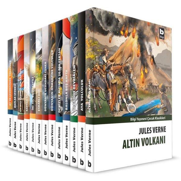 Jules VerneKlasik Çocuk KitaplarıJules Verne Seti - 13 Kitap Takım