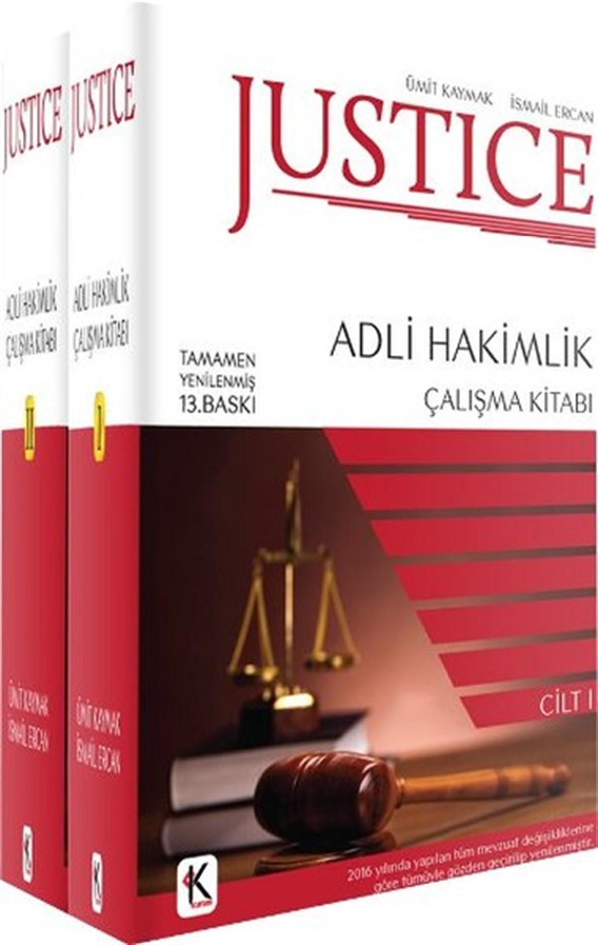 Bilge YamanHukuk Üzerine KitaplarJustice - Adli Hakimlik Çalışma Kitabı - 2 Kitap Takım