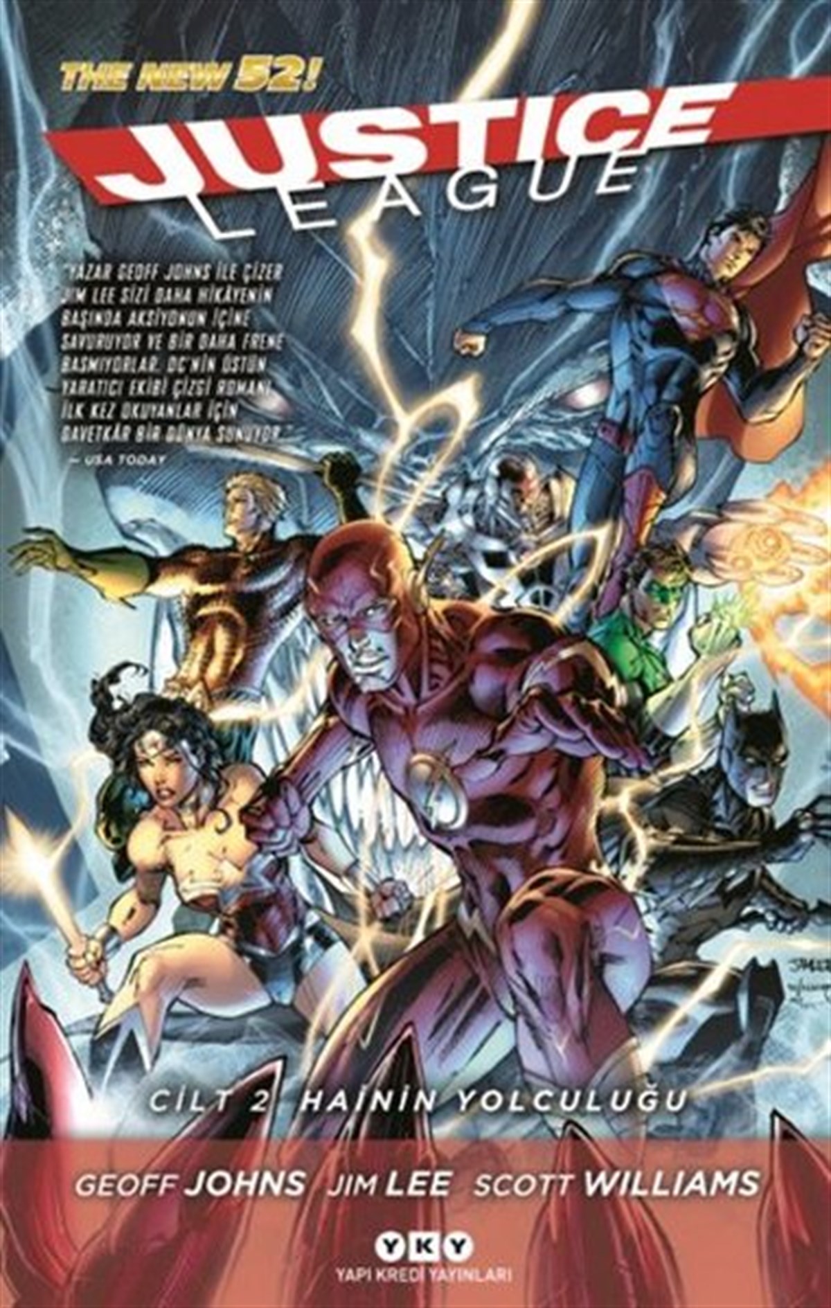 Geoff JohnsÇizgi RomanlarJustice League Cilt 2 - Hainin Yolculuğu
