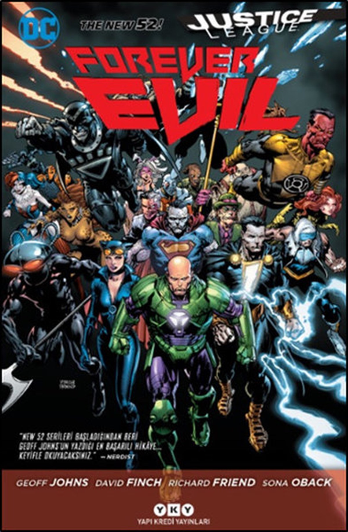 David FinchÇizgi RomanlarJustice League Forever Evil - Daima Kötülük
