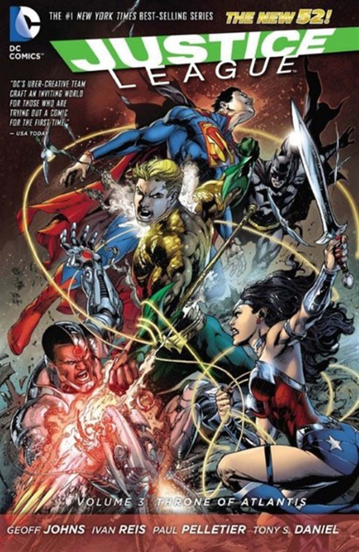Ivan ReisGraphic NovelJustice League Volume 3: Throne of Atlantis