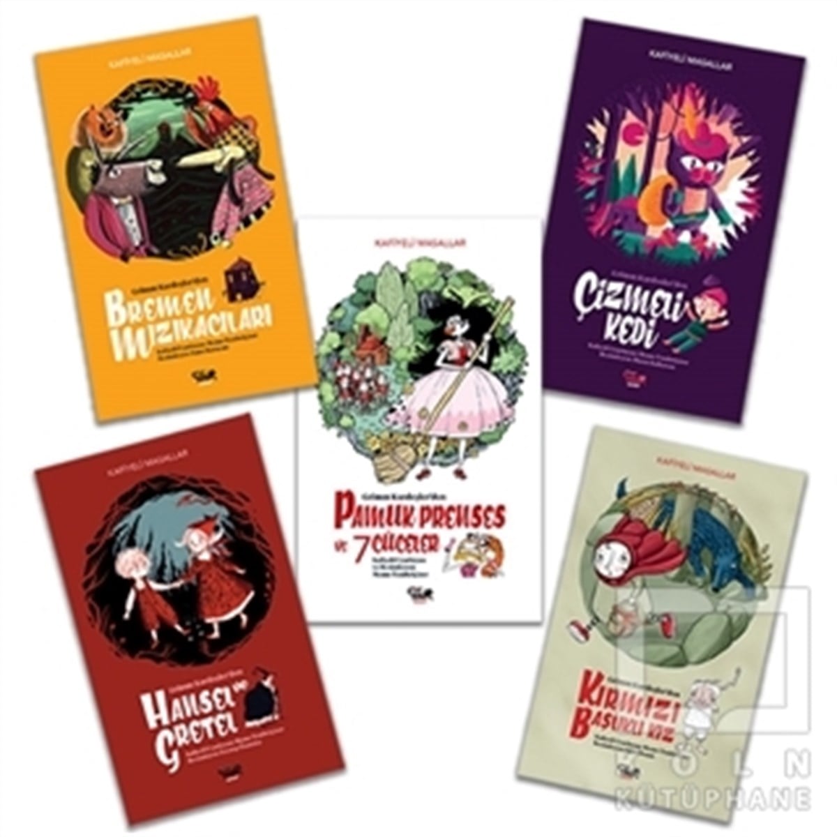 Memo TembelçizerÇocuk Masal KitaplarıKafiyeli Masallar Seti (5 Kitap Takım)