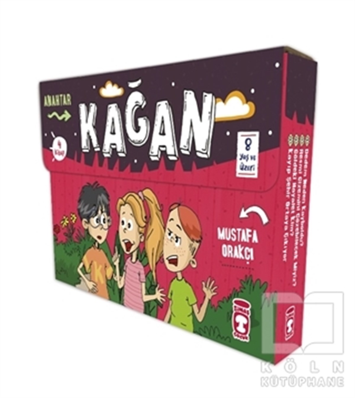 Mustafa OrakçıÇocuk Hikaye KitaplarıKağan Set (4 Kitap Takım)