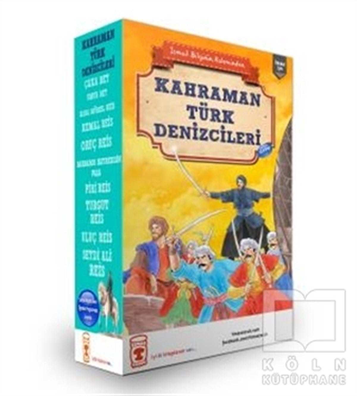 İsmail BilginHikayelerKahraman Türk Denizcileri Seti (10 Kitap Takım)