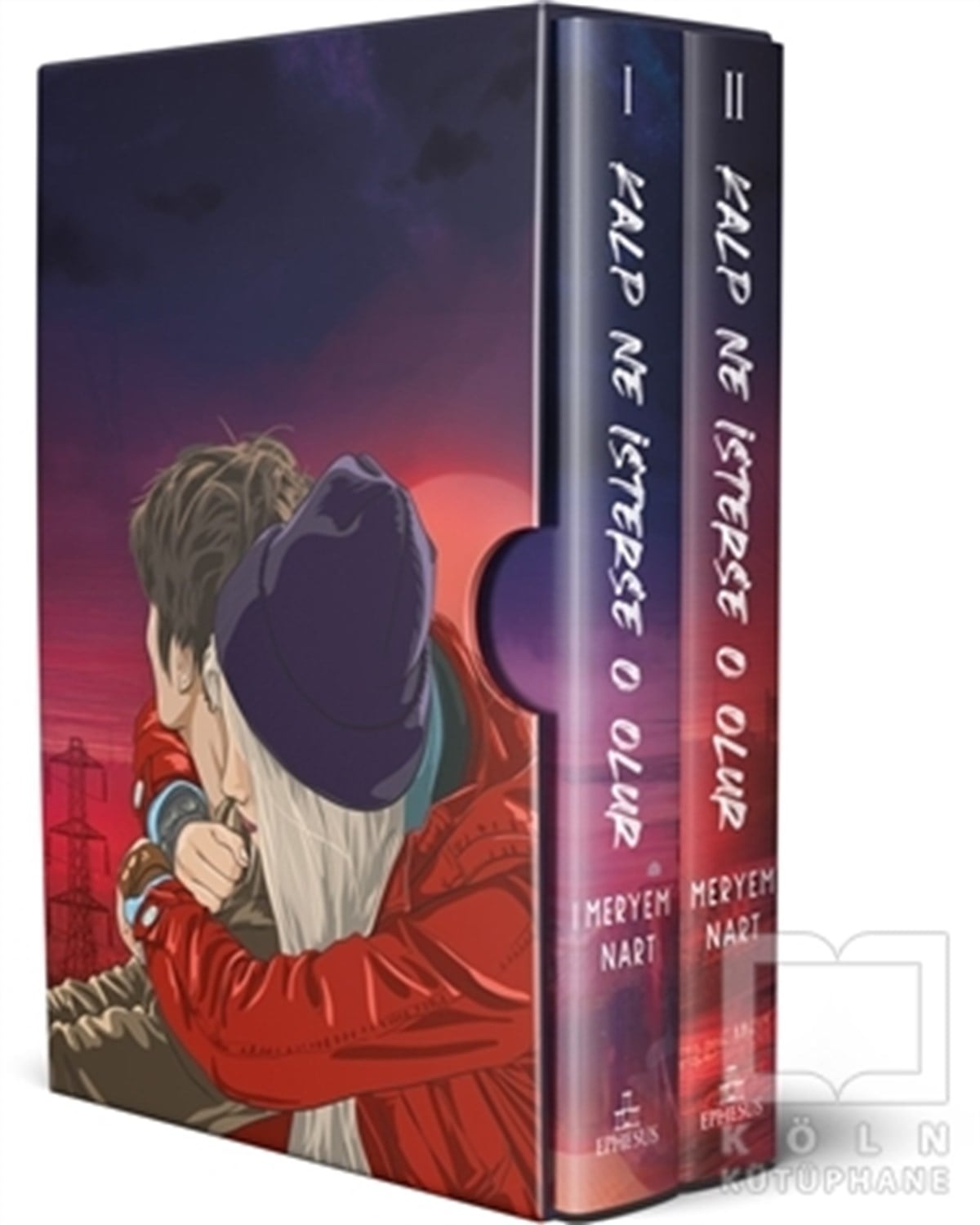 Meryem NartTürkçe RomanlarKalp Ne İsterse O Olur (2 Kitap Takım) (Ciltli)
