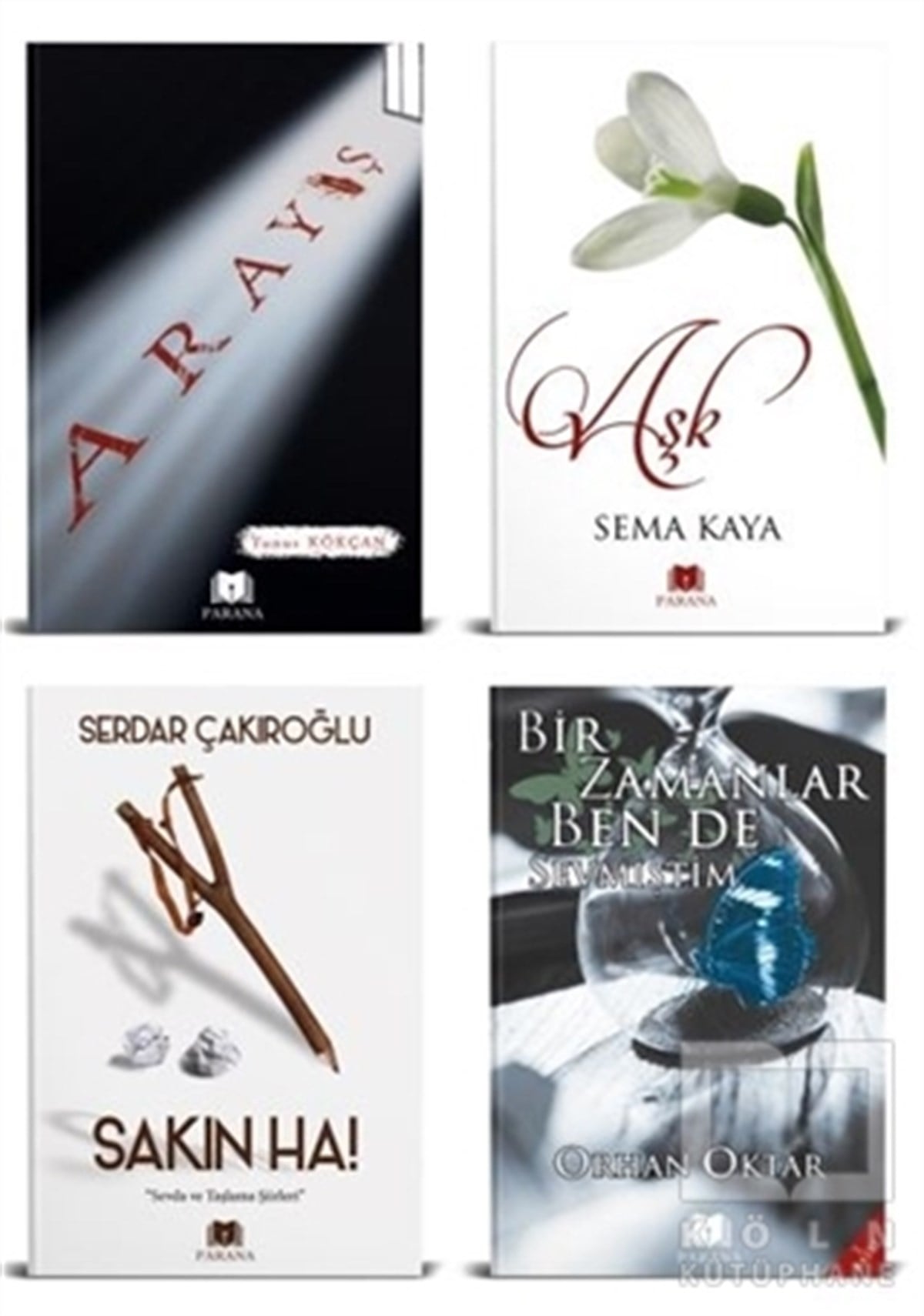 Yunus KökçanTürkçe Şiir KitaplarıKampanya Seti 3 (4 Kitap Takım)