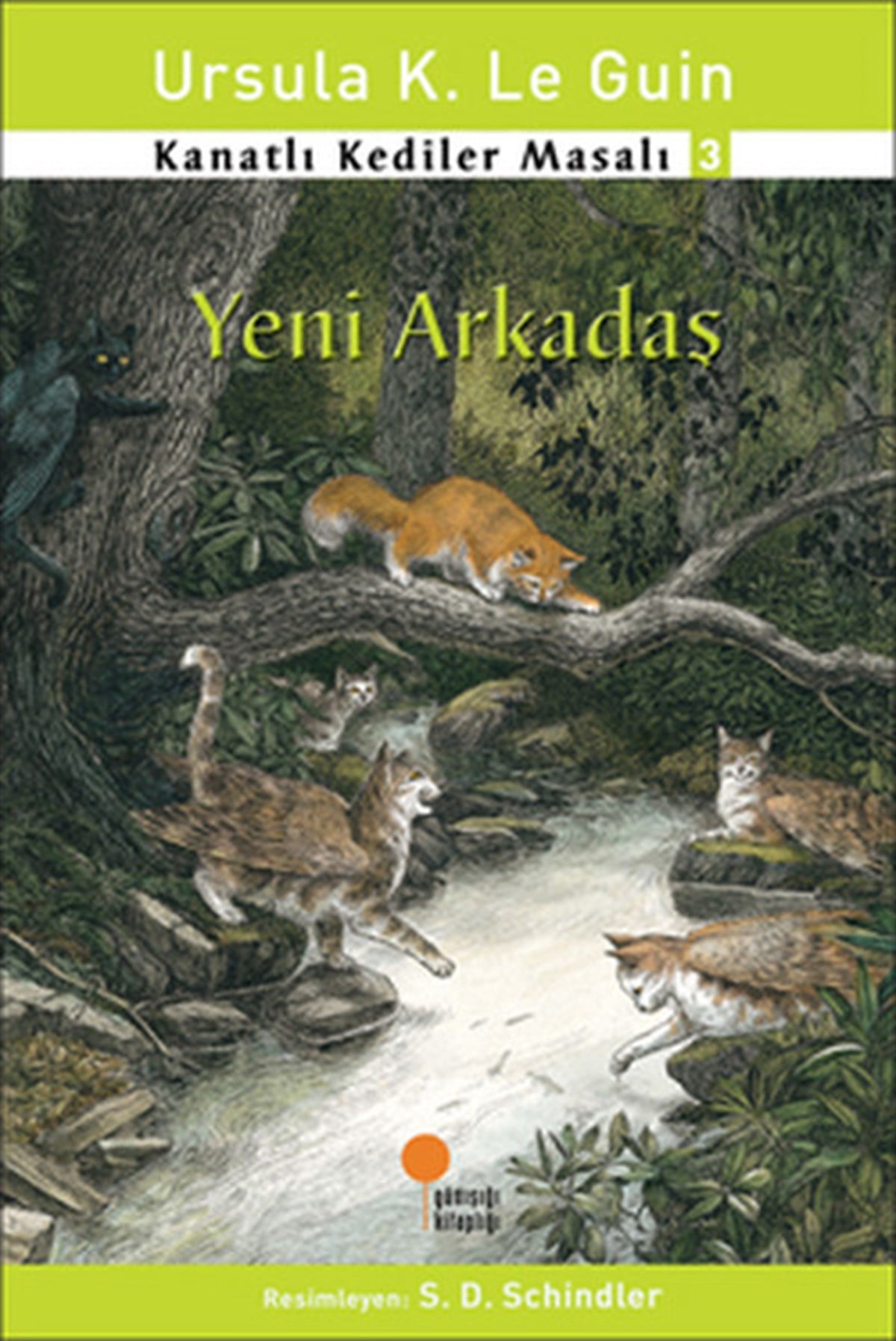 Ursula K. Le GuinBilimsel Çocuk KitaplarıKanatlı Kediler Masalı 3 - Yeni Arkadaş
