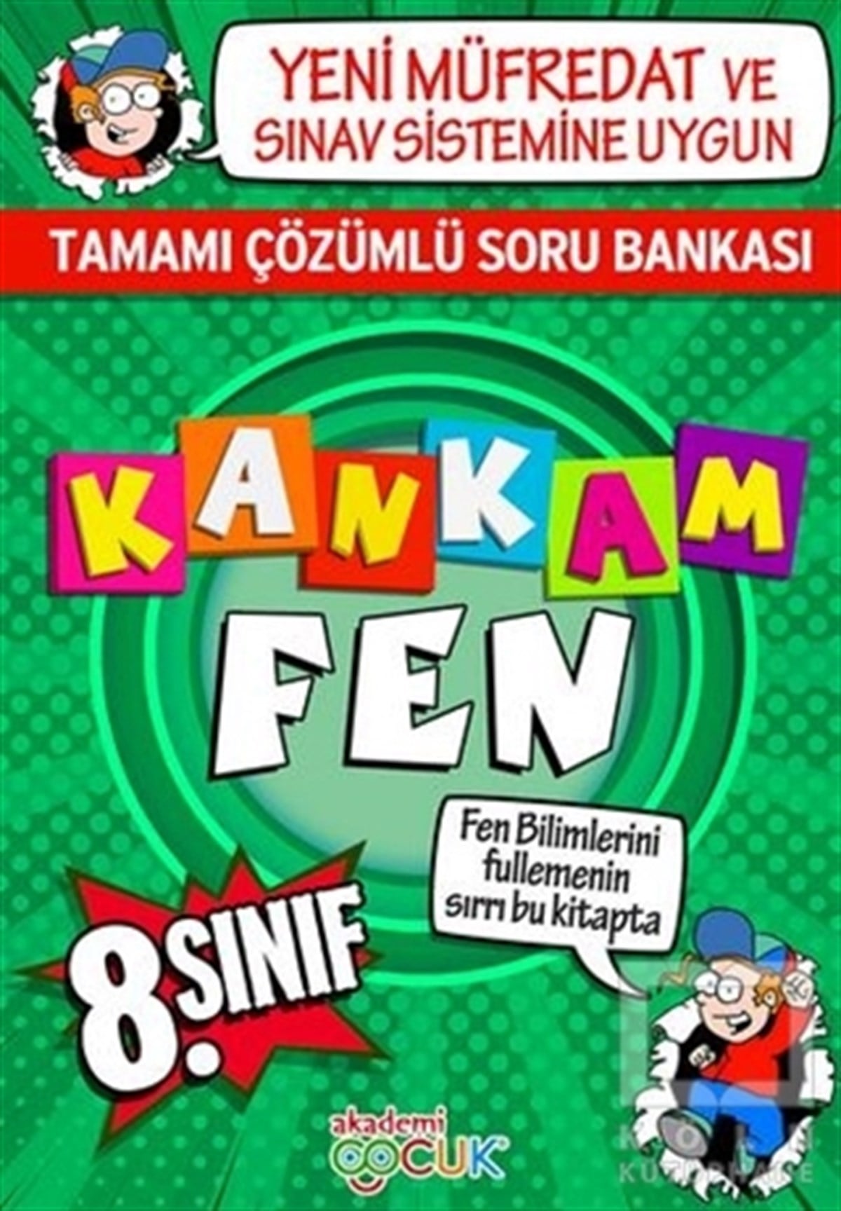 Murat TatlıdilliSınavlara Hazırlık KitaplarıKankam Fen 8. Sınıf Tamamı Çözümlü Soru Bankası