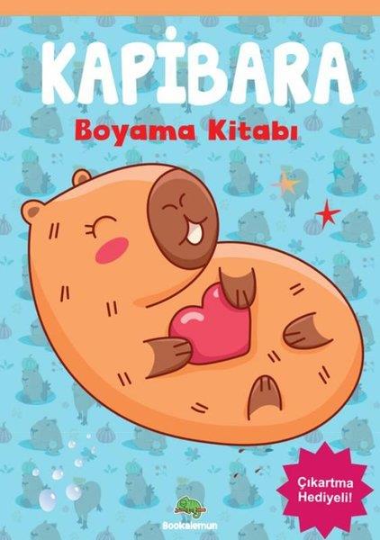 KolektifBoyama KitaplarıKapibara Boyama Kitabı - Çıkartma Hediyeli!