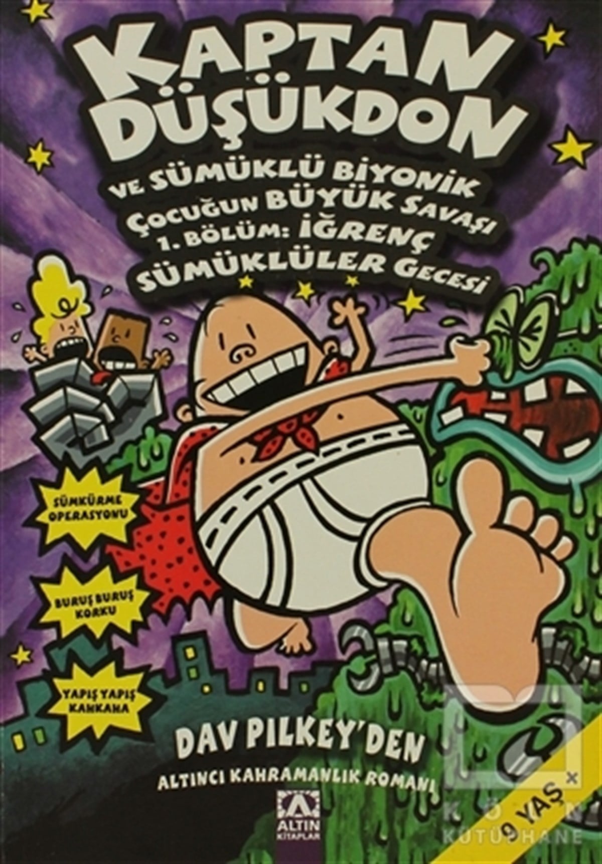 Dav PilkeyRoman-ÖyküKaptan Düşükdon 6. Kitap