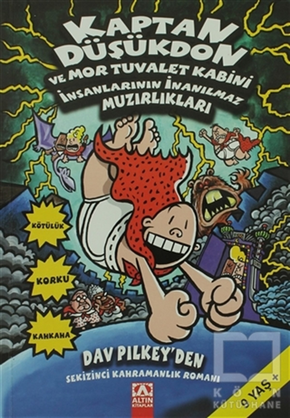 Dav PilkeyRoman-ÖyküKaptan Düşükdon 8. Kitap