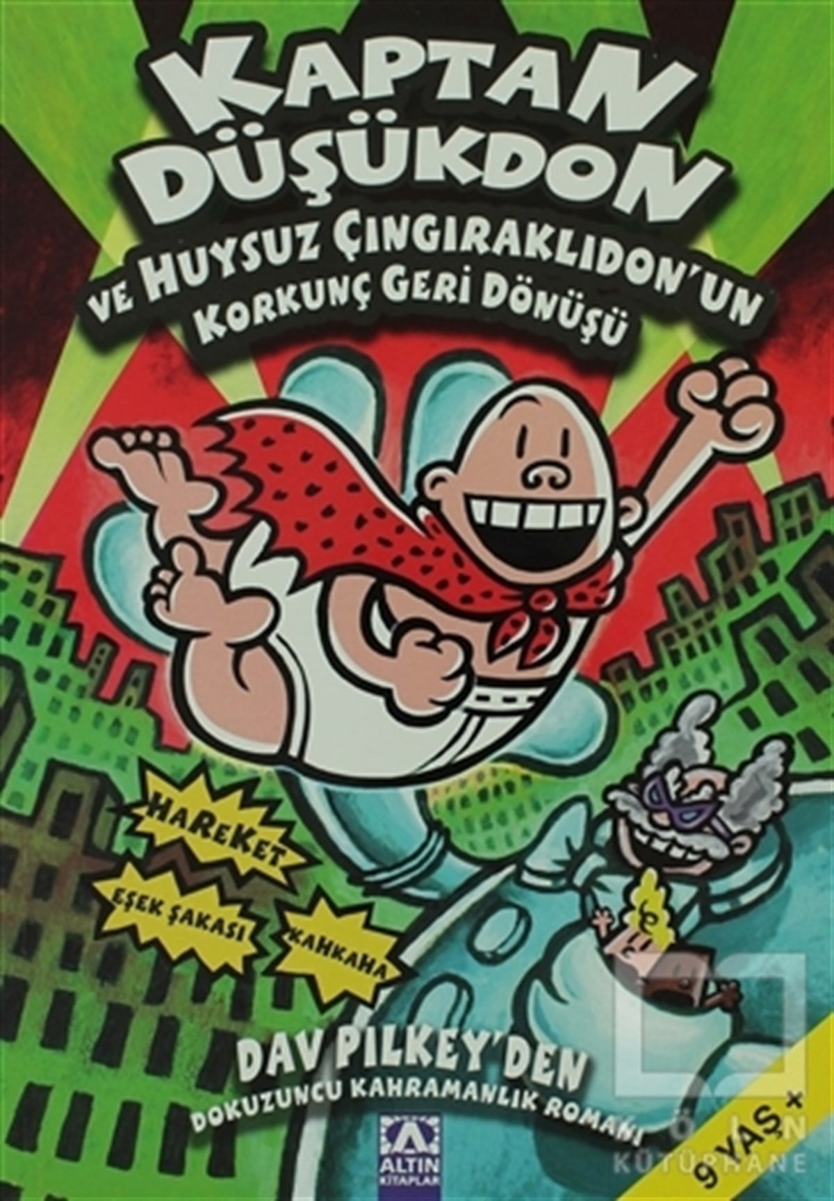 Dav PilkeyRoman-ÖyküKaptan Düşükdon 9. Kitap