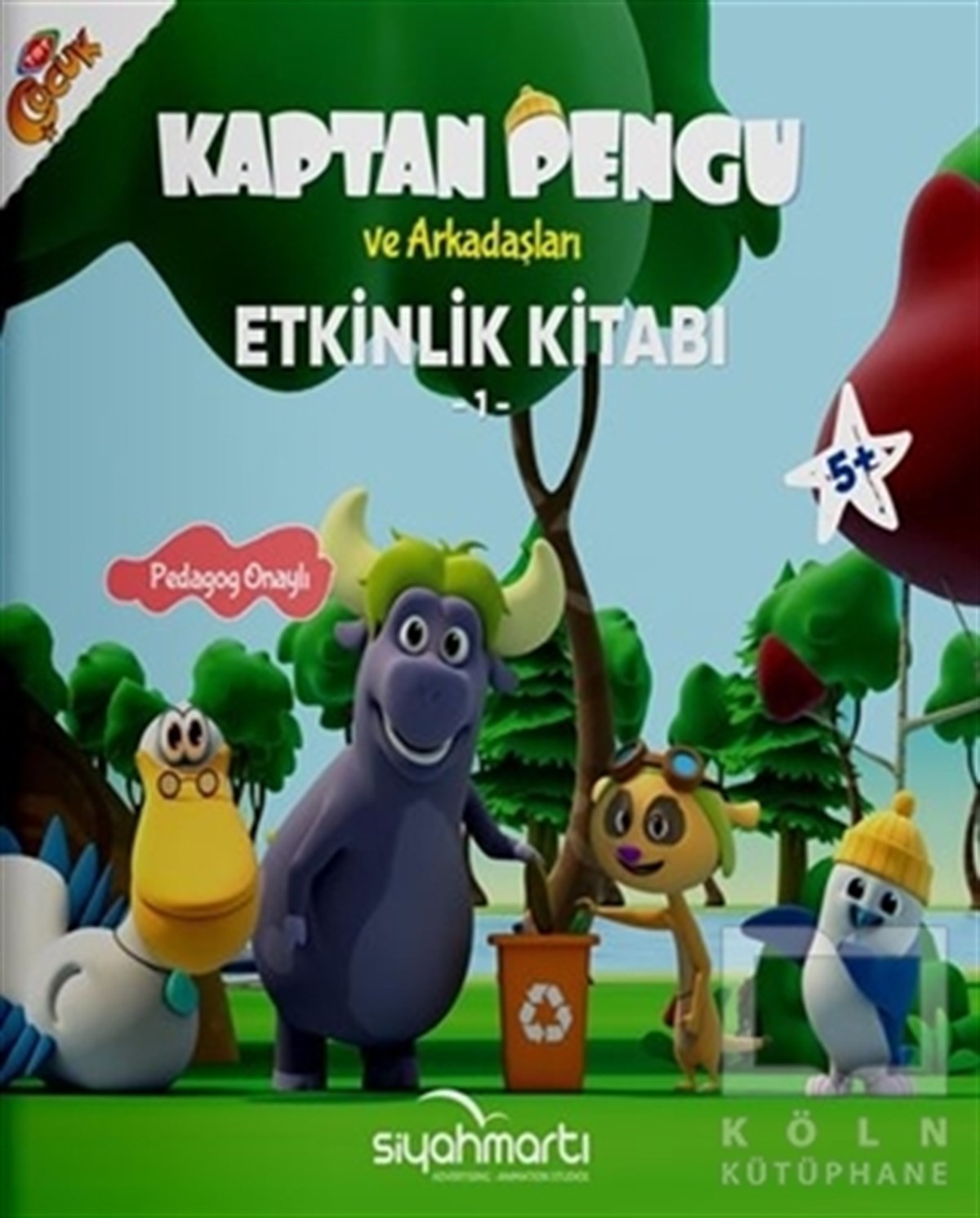 Fatma Hazan TürkkolEtkinlik KitaplarıKaptan Pengu ve Arkadaşları - Etkinlik Kitabı (5+ Yaş)