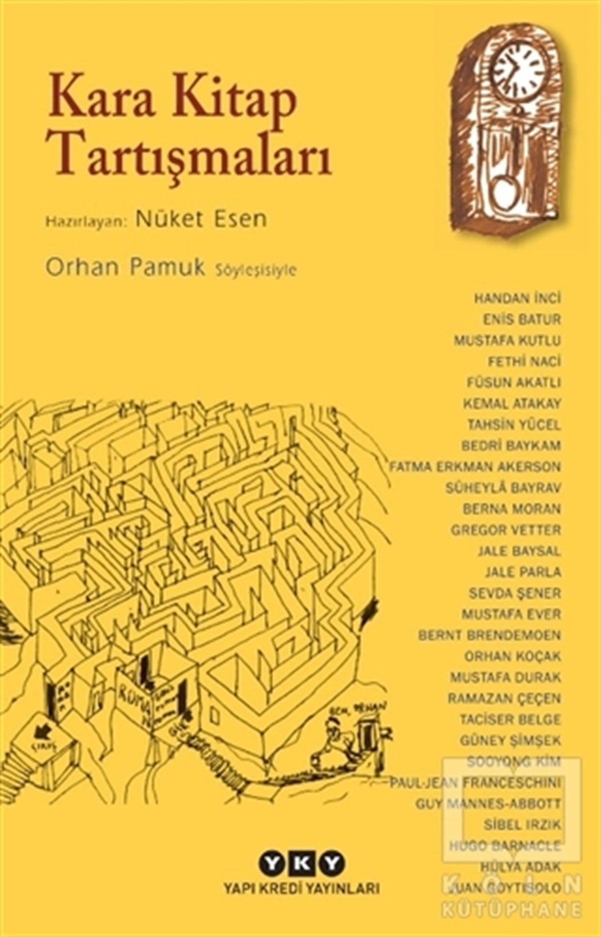 Nüket EsenSöyleşiKara Kitap Tartışmaları