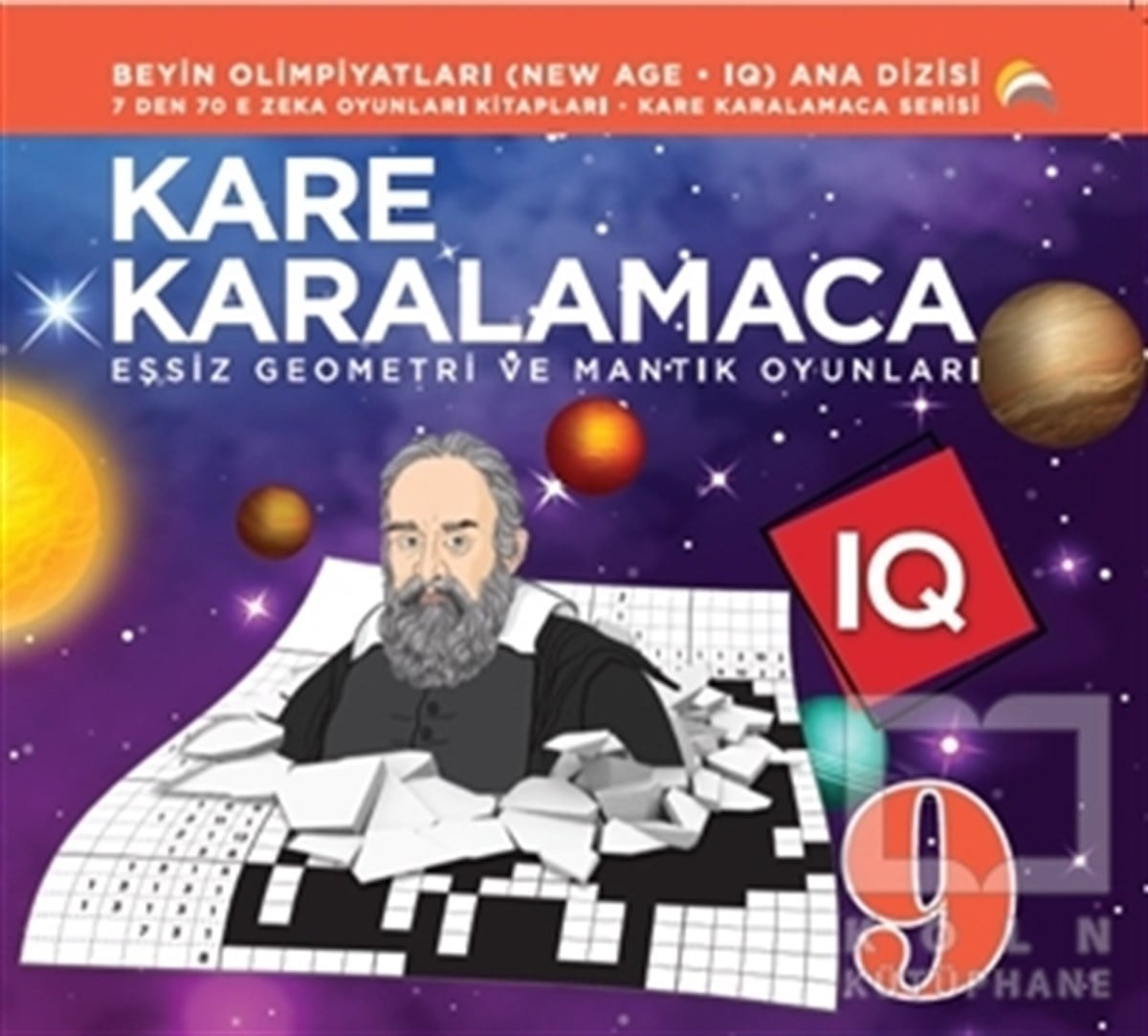 Ahmet KaraçamBilmece & Bulmaca KitaplarıKare Karalamaca 9