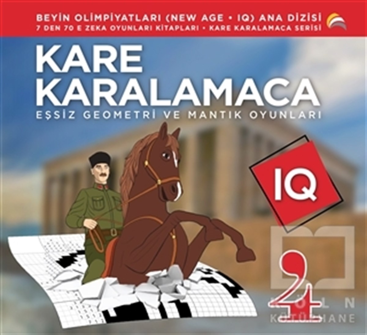 Ahmet KaraçamBilmece & Bulmaca KitaplarıKare Karalamaca IQ 4