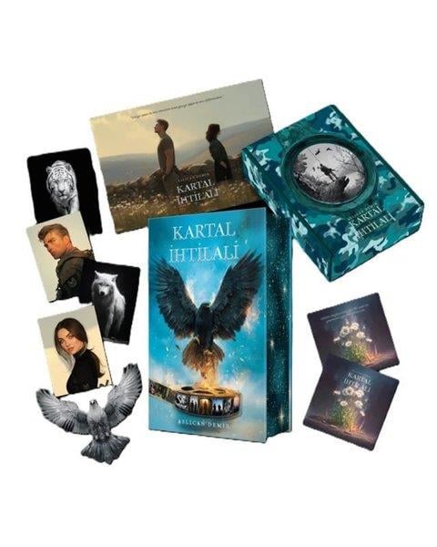 Aslıcan DemirTürk RomaniKartal İhtilali - Yan Boyamalı Özel Set - Kutulu
