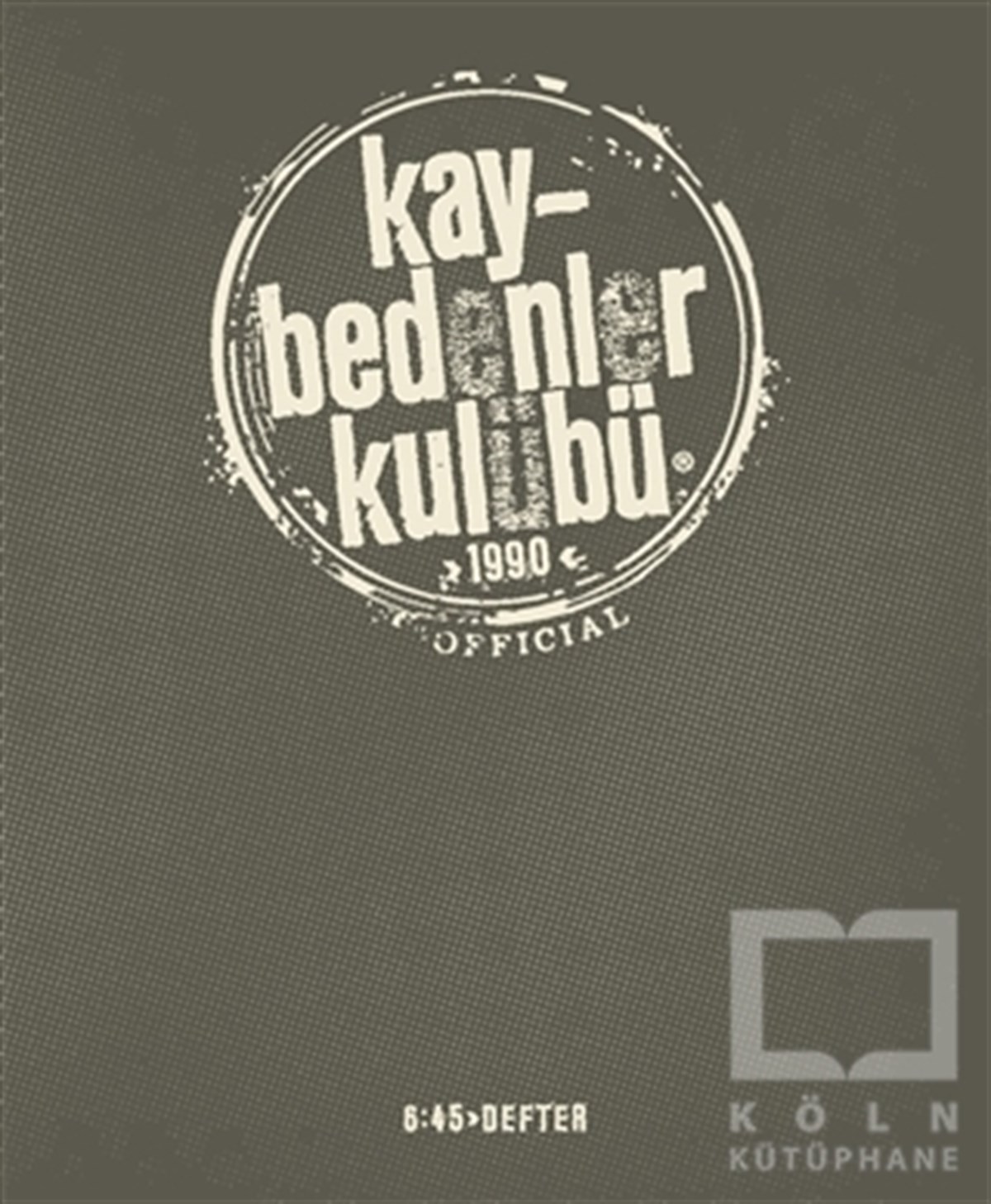 Erol EgemenAjanda - Takvim - DefterKaybedenler Kulübü Kare Defter