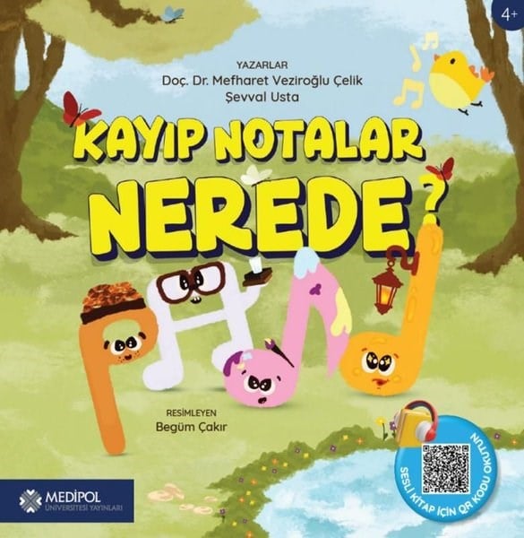 Mefharet Veziroğlu ÇelikEgitim Etkinlik KitaplariKayıp Notalar Nerede?