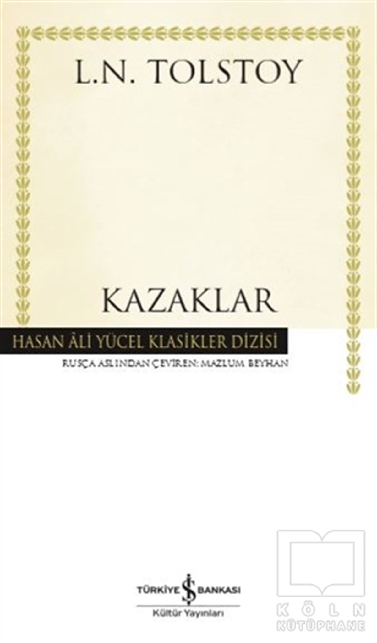 Lev Nikolayeviç TolstoyRomanKazaklar