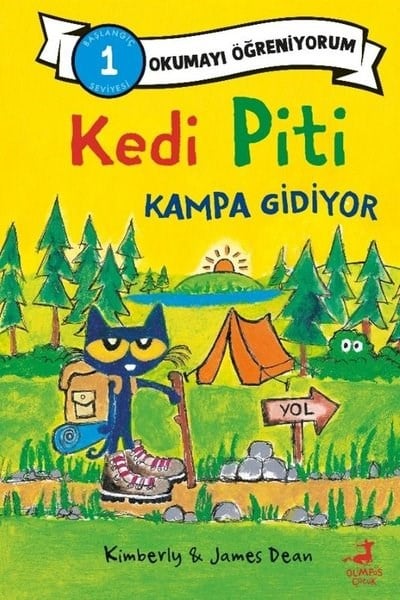 Kimberly & James DeanEgitim Etkinlik KitaplariKedi Piti Kampa Gidiyor-Okumayı Öğreniyorum - Başlangıç 1 Seviyesi