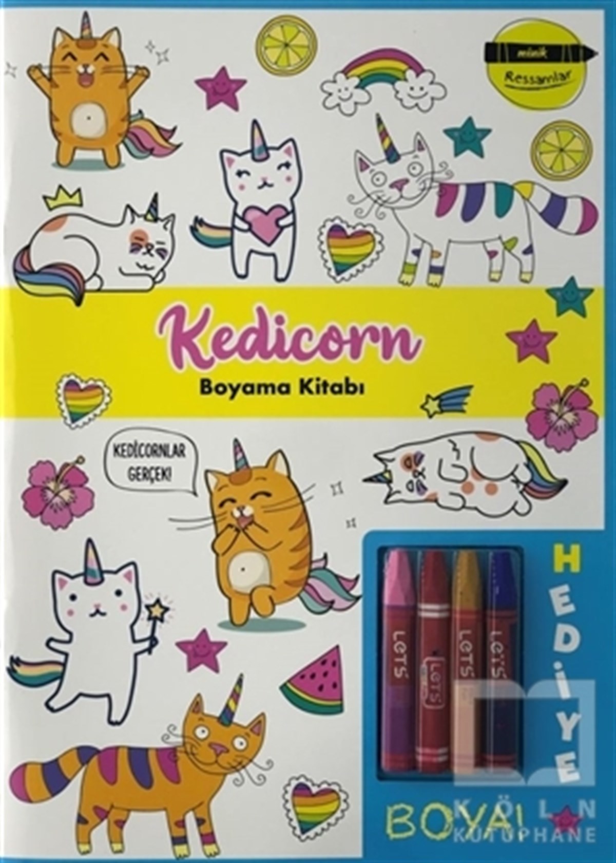 KolektifBoyama KitaplarıKedicorn Boyama Kitabı - Minik Ressamlar
