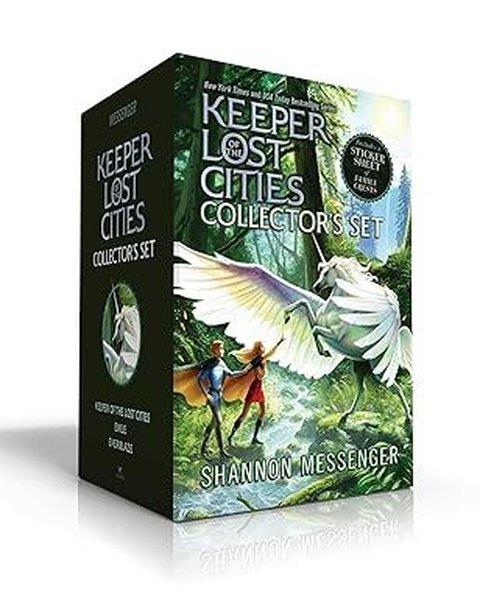 Shannon MessengerChildren InterestKeeper of the Lost Cities Collector's Set (Includes a sticker sheet of family crests) (Boxed Set)