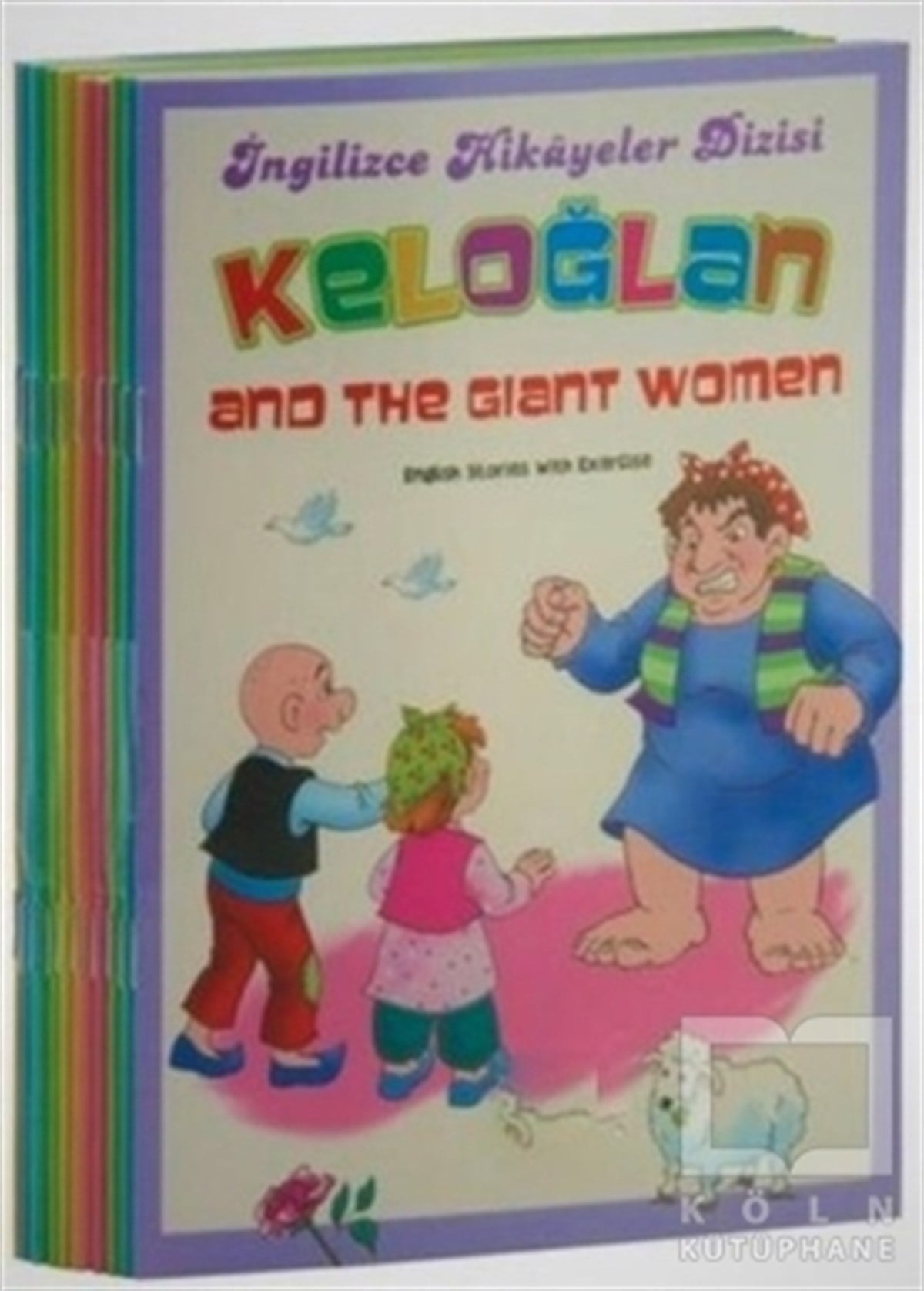 Mustafa ZiyalanÇocuk Hikaye KitaplarıKeloğlan English Stories With Excercise (10 Kitap Takım)