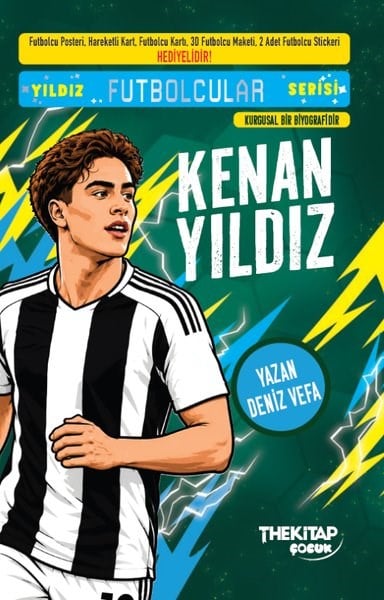 Deniz VefaÇocuk Gençlik RomanlarıKenan Yıldız Kitabı ve Koleksiyonu! Yıldız Futbolcular Serisi