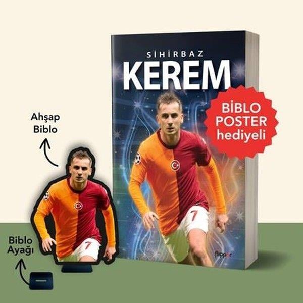 Kerem TekÇocuk Gençlik RomanlarıKerem Aktürkoğlu - Sihirbaz Kerem - Biblo Poster Hediyeli