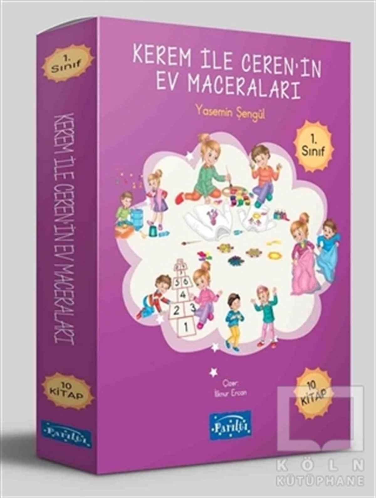 Yasemin ŞengülÇocuk Hikaye KitaplarıKerem ile Ceren’in Ev Maceraları - 10 Kitap Set