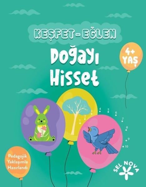 KolektifEgitim Etkinlik KitaplariKeşfet - Eğlen: Doğayı Hisset 4+ Yaş