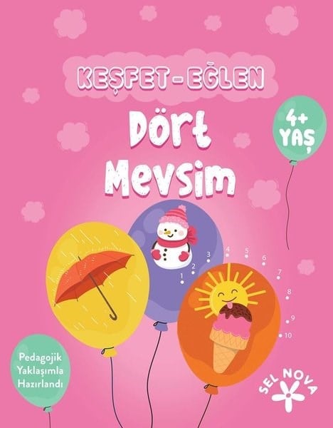 KolektifEgitim Etkinlik KitaplariKeşfet - Eğlen: Dört Mevsim 4+ Yaş