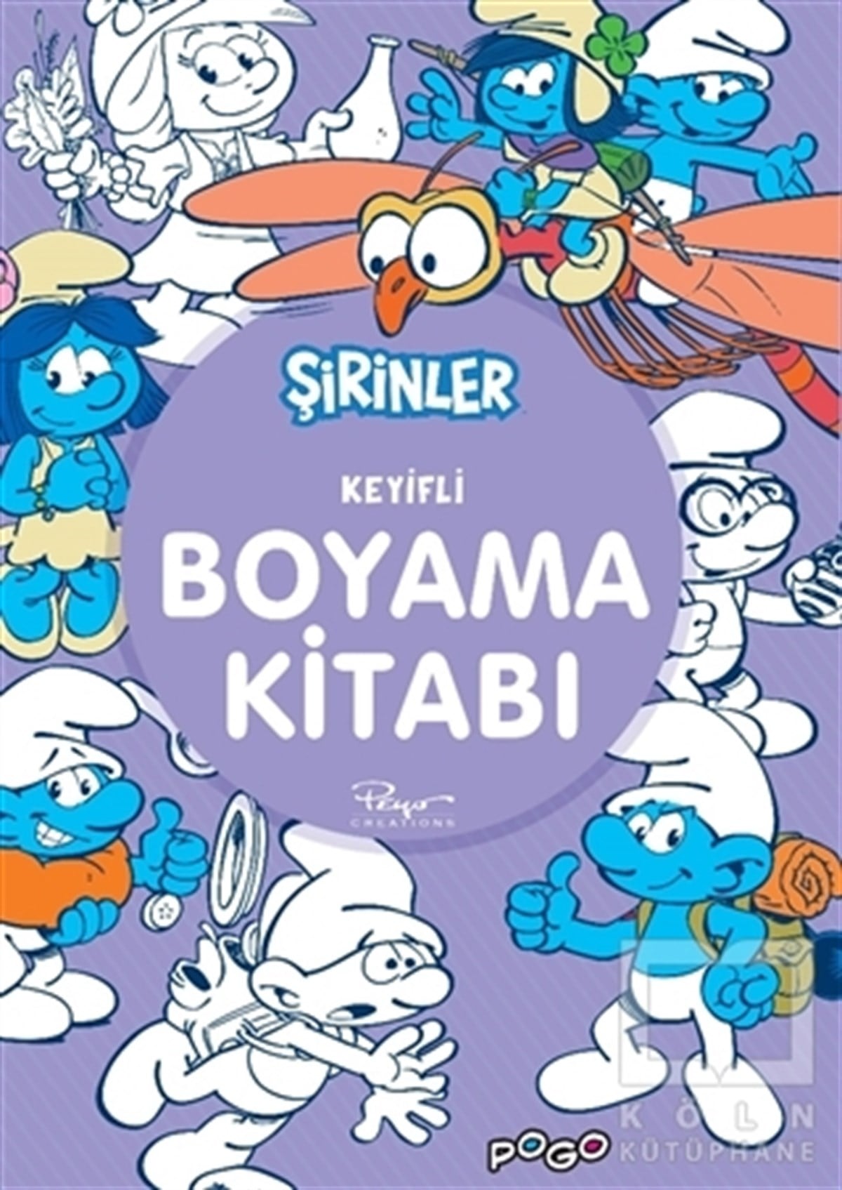 KolektifBoyama KitaplarıKeyifli Boyama Kitabı - Şirinler