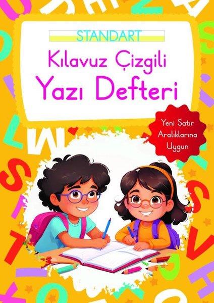 KolektifEtkinlik KitaplarıKılavuz Çizgili Yazı Defteri Büyük Boy - Turuncu
