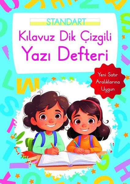KolektifEtkinlik KitaplarıKılavuz Dik Çizgili Yazı Defteri Büyük Boy - Mavi