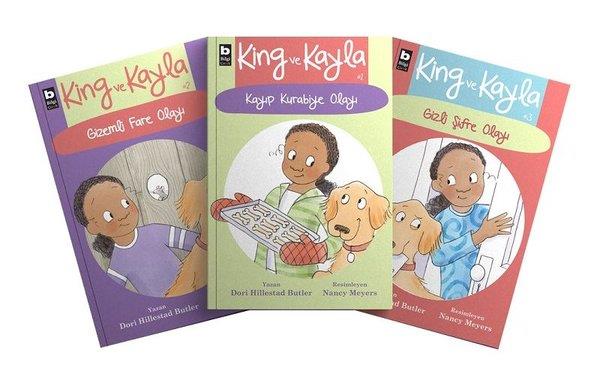 Dori Hillestad ButlerÇocuk Gençlik RomanlarıKing ve Kayla Serisi Seti - 3 Kitap Takım
