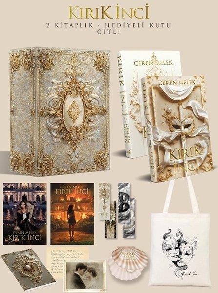 Ceren MelekTürk RomaniKırık İnci Seti - 2 Kitap Takım - Hediyeli Kutulu
